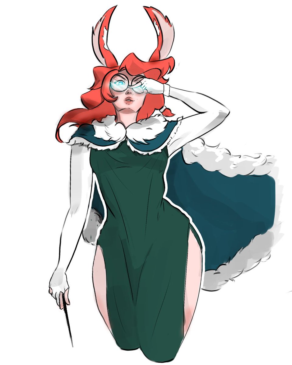 gamersestudio's tweet photo. A #WIP of #Aurora. League of Legends' latest champion for fanart Friday! 🐰 https://t.co/YbHi3GwEu6