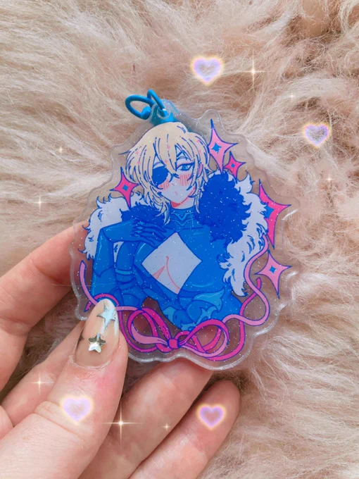 My new …𝓫𝓾𝓼𝓽𝔂 Dimitri charm to match the cinnamoroll print!!  