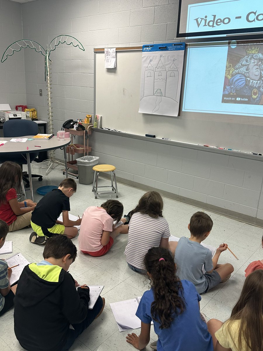 edgellcation's tweet photo. A little directed draw to start off another day of learning… we enjoyed “The Emperor’s New Clothes” today.
#summercamp24 #fairytales #edgellcation https://t.co/06ssjrqlvX