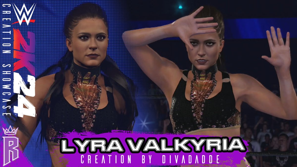 RevelleutionYT's tweet image. WWE 2K24 Creation Showcase: Lyra Valkyria #WWE2K24 #LyraValkyria

youtu.be/kVZfEo63aOo
