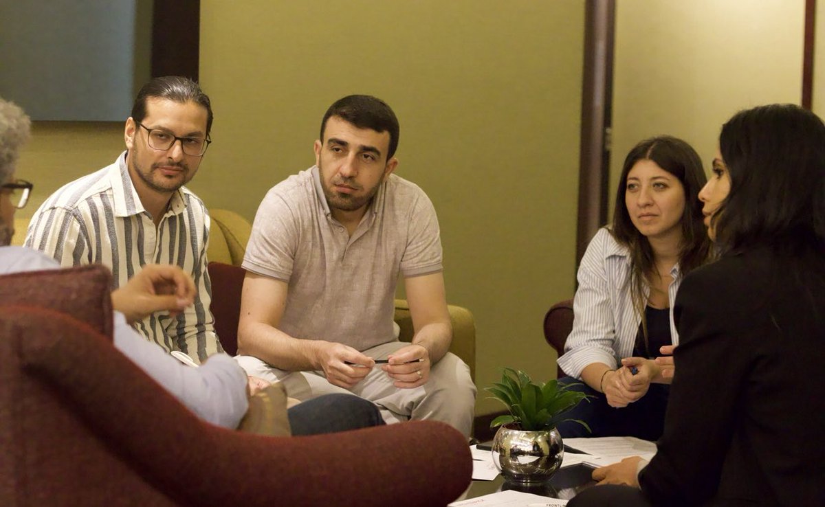 AzzamLeena's tweet photo. @frontline_nego workshop provided me with a deep understanding of how to negotiate humanitarian outcomes for crisis-affected populations. The skills and methods I learnt in this workshop will undoubtedly shape my work in the #MENA region specifically #Gaza and #Sudan responses https://t.co/emYSXF90wQ