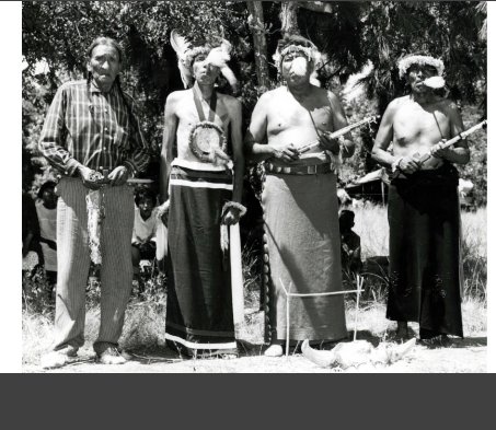 SpottedElk7's tweet photo. We, are the Grandchildren of Chiefs. Chiefs that were part of the American Indian Movement. Chiefs that Danced n Prayed knowing they could be arrested for it. My Grandfather, Chief Eagle Feather 2nd from right, Sundancing at an Underground Sundance on the Rosebud Reservation. https://t.co/M0BC7B0prl