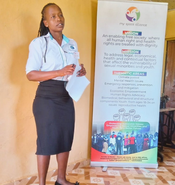 RHARK7's tweet photo. We joined @MySpaceAlliance during their launch of the New space for the #sexualminorities & #AYP, we are committed to partnerships that ensure safe spaces where everyone can access services learn & interact freely with others
@SiayaAlliance @of_siaya @equalvoices41 @scovuga https://t.co/6iD5iysK1X