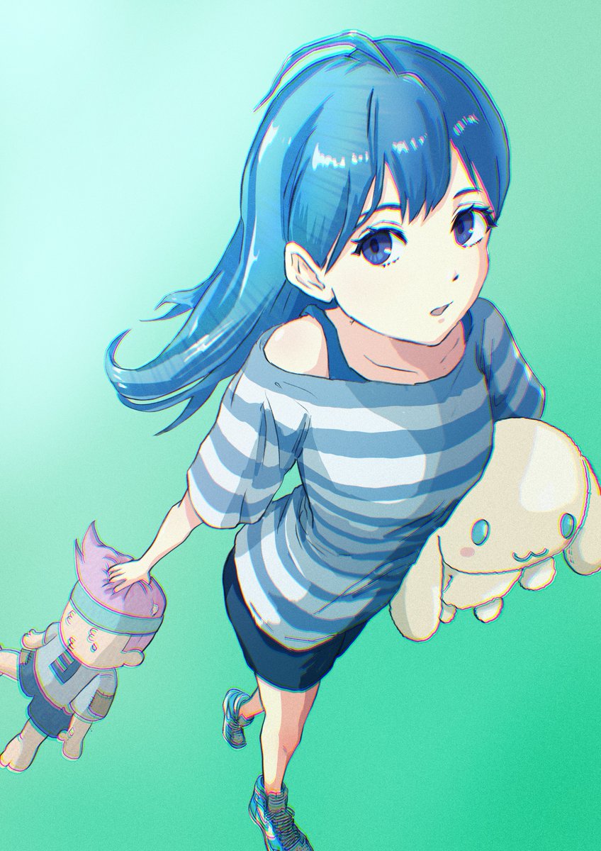「ちと早いけど、どんちゃん誕生日おめでとう〜(³3³∫ 自分の手癖でどんちゃん描い」|よはんのイラスト
