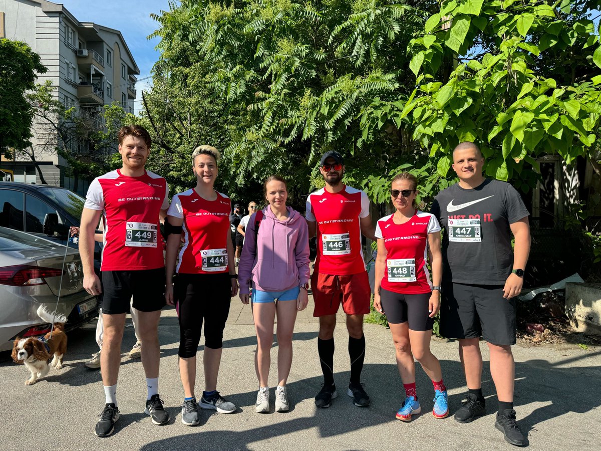 It’s #GlobalRunningDay &amp; we dedicate it to the amazing runners in our team. 🏅🏃 To them, running is more than just a hobby &amp; we’re thrilled they're sharing their passion with us by representing the company at local sports events. 👏👏

#SingularTeam #BeOutstanding