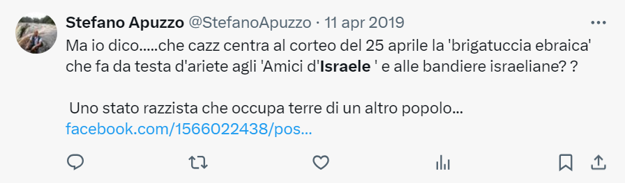 ferdinandoiu's tweet photo. Stefano #Apuzzo... il candidato di Alleanza Verdi e Sinistra che ha esposto la bandiera "palestinese" sul Duomo di #Milano https://t.co/ShDQtvzKW0