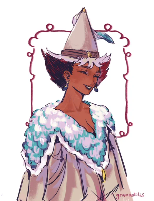 alaira is my first prompt for  gotcha for gaza! thank u  for donating :3 #Δ帽子 