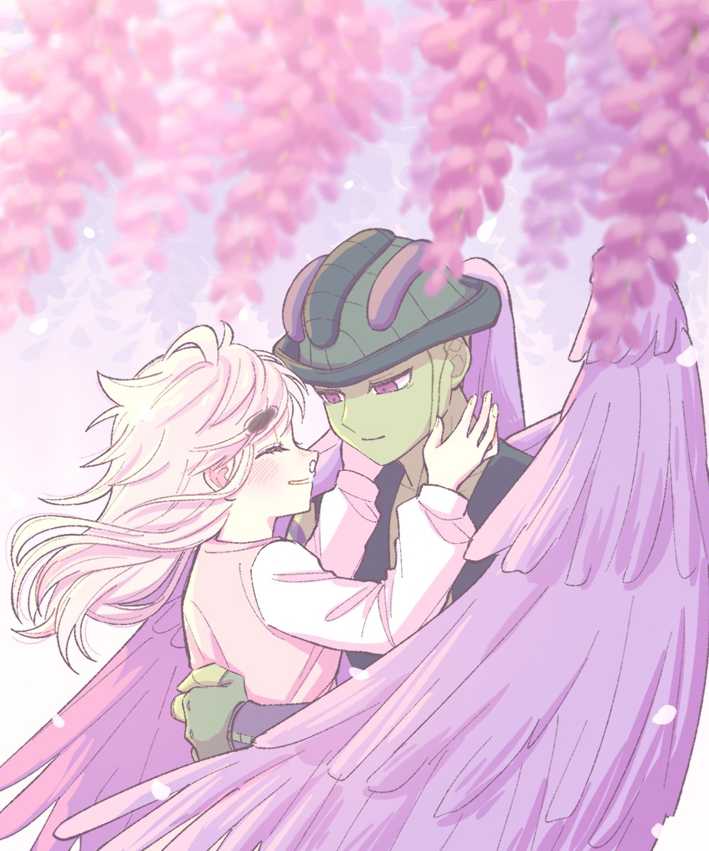 kisaragi_02468's tweet photo. 王ムギ×花 https://t.co/wfmnw54Jju