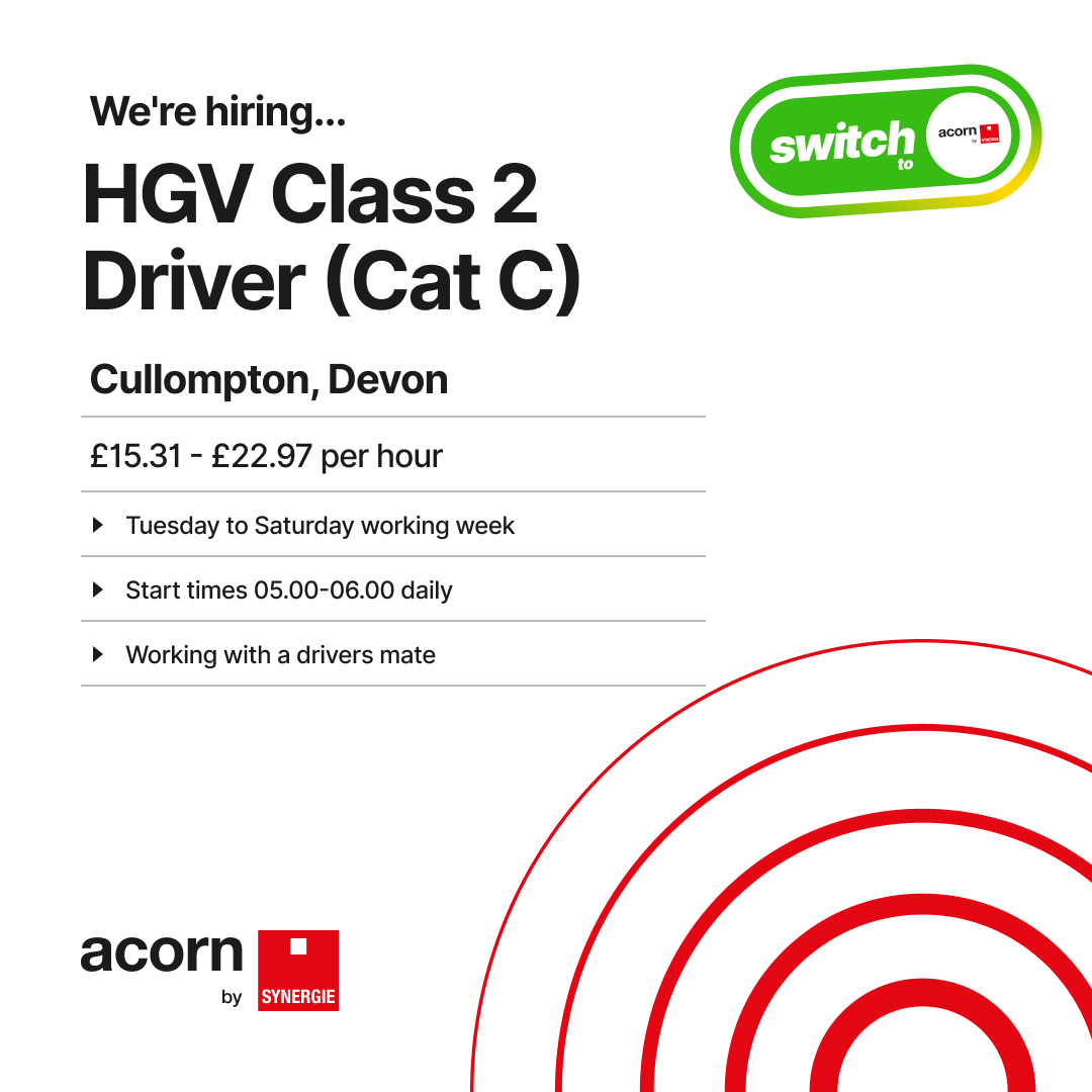 Acorn by Synergie - Driving Jobs tweet media