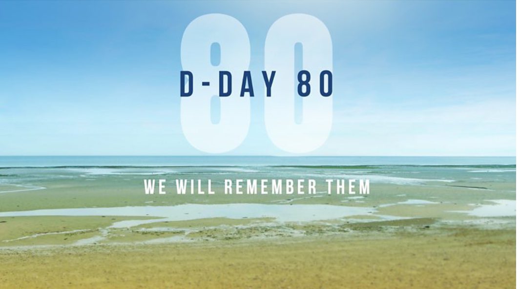 I’m honoured to be taking part in the D-Day 80 commemorations ‘Tribute to the Fallen’ in Portsmouth this evening. Coverage on the <a href="/BBCOne/">BBC One</a> 8.30pm-10.00pm