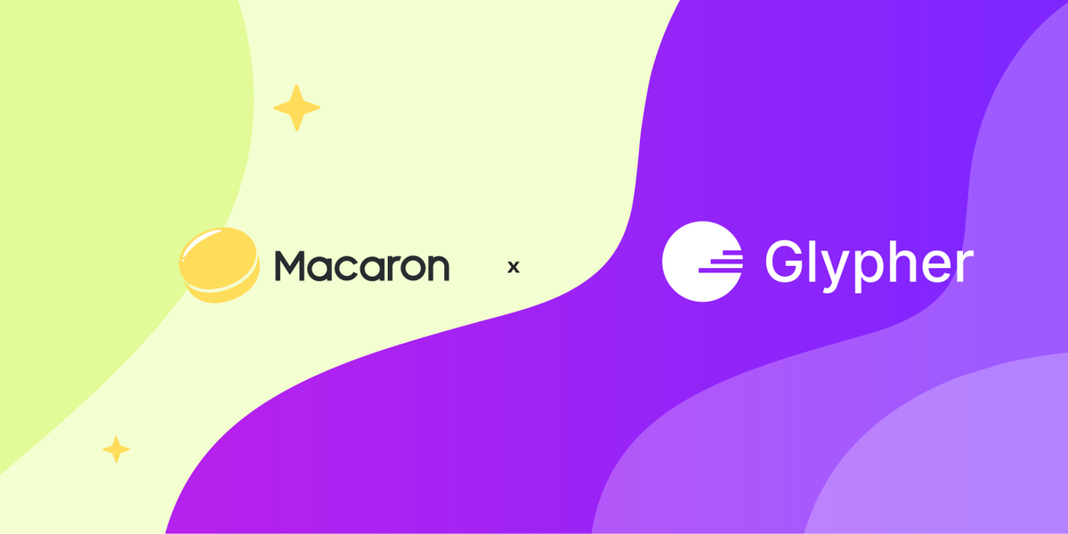Macaron &amp; Glypher be friends! 🫂  

🏎️ Win 5 Macaron NFTs NOW     

🏎️ Follow <a href="/macarondex/">Macaron</a> and <a href="/Glypherio/">Glypher</a>, Tag 3 frnds &amp; RT!  

🏎️ Leave your EVM wallet address here. Winners to announce on June 10th!