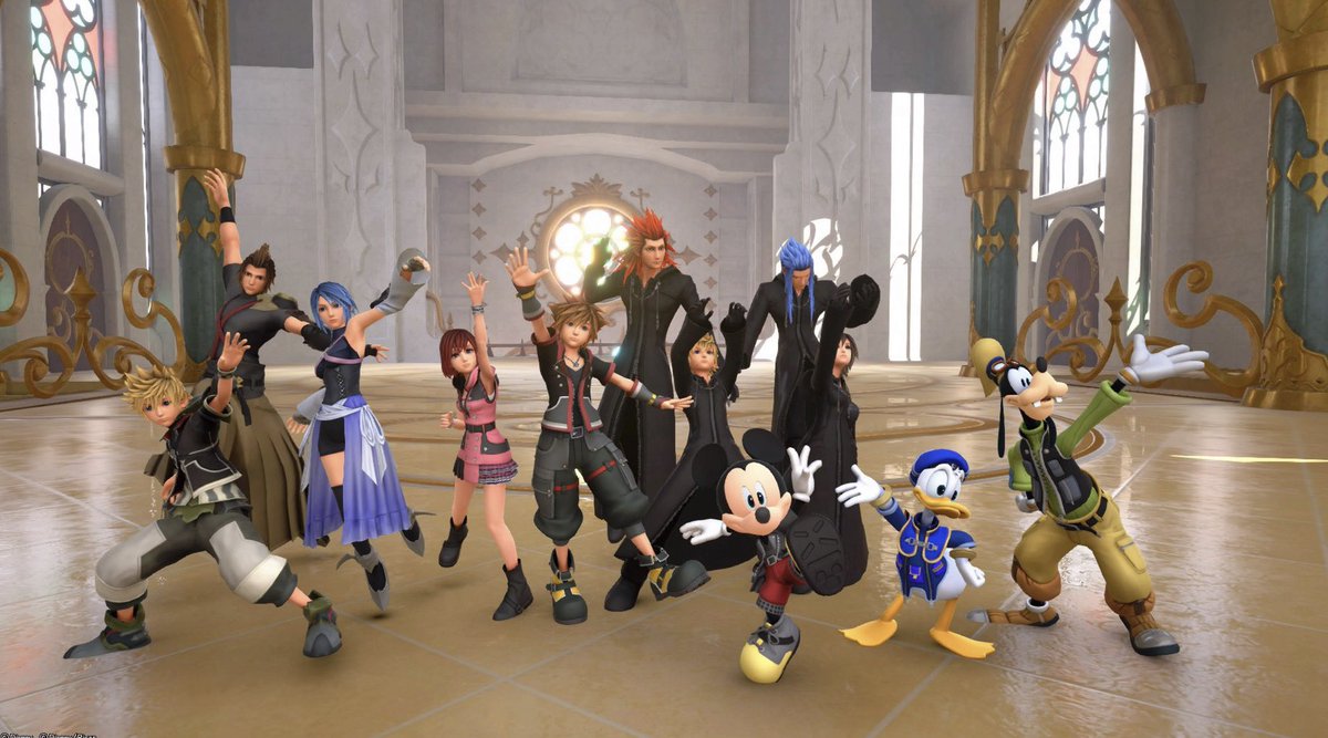 Abel_0888's tweet photo. Okay everyone join in
#KingdomHearts #datagreeting #riku #namine #mickeymouse #donalduck #goofy #aqua #terra #ventus #sora #kairi #axel #saix #roxas #xion #wayfindertrio #destinytrio #seasaltfamily https://t.co/vtkNDiH4mv