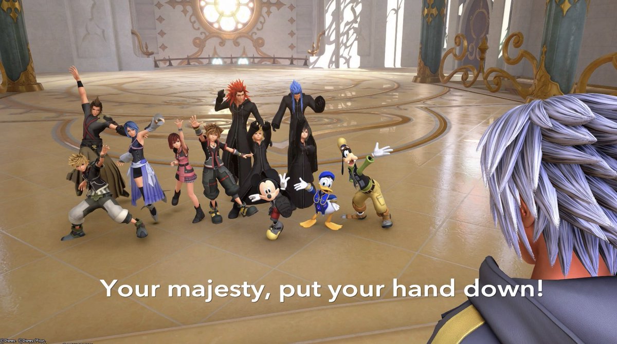 Abel_0888's tweet photo. Okay everyone join in
#KingdomHearts #datagreeting #riku #namine #mickeymouse #donalduck #goofy #aqua #terra #ventus #sora #kairi #axel #saix #roxas #xion #wayfindertrio #destinytrio #seasaltfamily https://t.co/vtkNDiH4mv