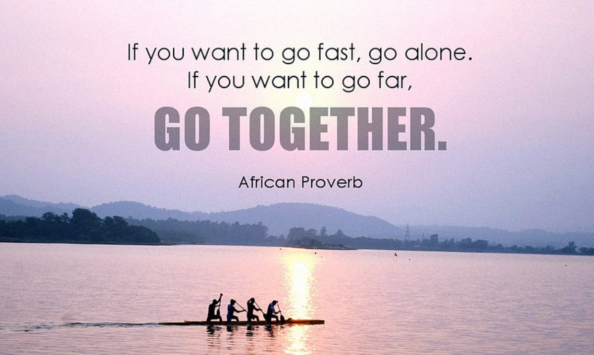 KatachaMiller's tweet photo. Thanks @lrubin39 for sharing this African Proverb! Such a great reminder! Team work matters! #RRRConference https://t.co/FEYMZfgnvI