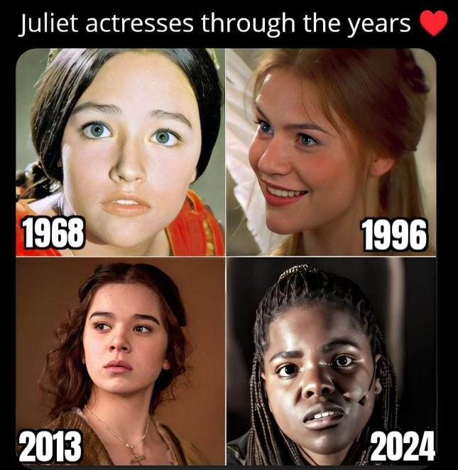 Juliet actresses through the years ❤️  Which Juliet do you like the best?
