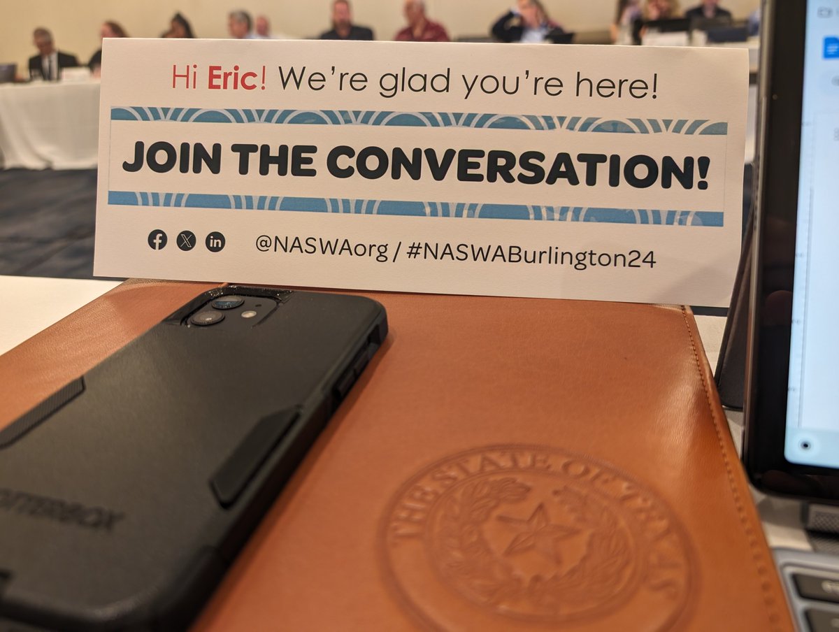 Attending the <a href="/NASWAORG/">NASWA</a> Unemployment Insurance (UI) Committee meeting with other UI directors and administrators and hearing from our <a href="/USDOL/">U.S. Department of Labor</a> partner on the "urgency of now" with building resilience,  transforming, and improving the UI program. #NASWABurlington24 <a href="/TXWorkforce/">Texas Workforce Commission</a>