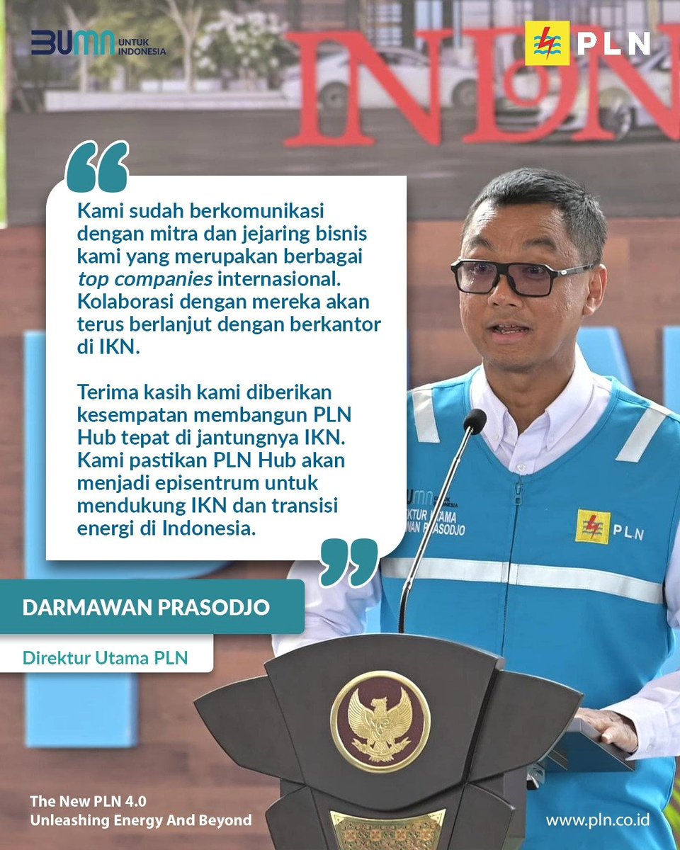 _pln_id's tweet photo. Dalam agenda tersebut, Presiden Jokowi menyatakan bahwa PLN Hub akan menjadi tempat bagi berkumpulnya semua stakeholder. Dengan adanya PLN Hub makin mengakselerasi transisi energi sekaligus beragam investasi di Indonesia.
#PLNSukseskanIKN #PLNHubIKNNusantara #IntegratedREZone https://t.co/7RnIZQfcLc