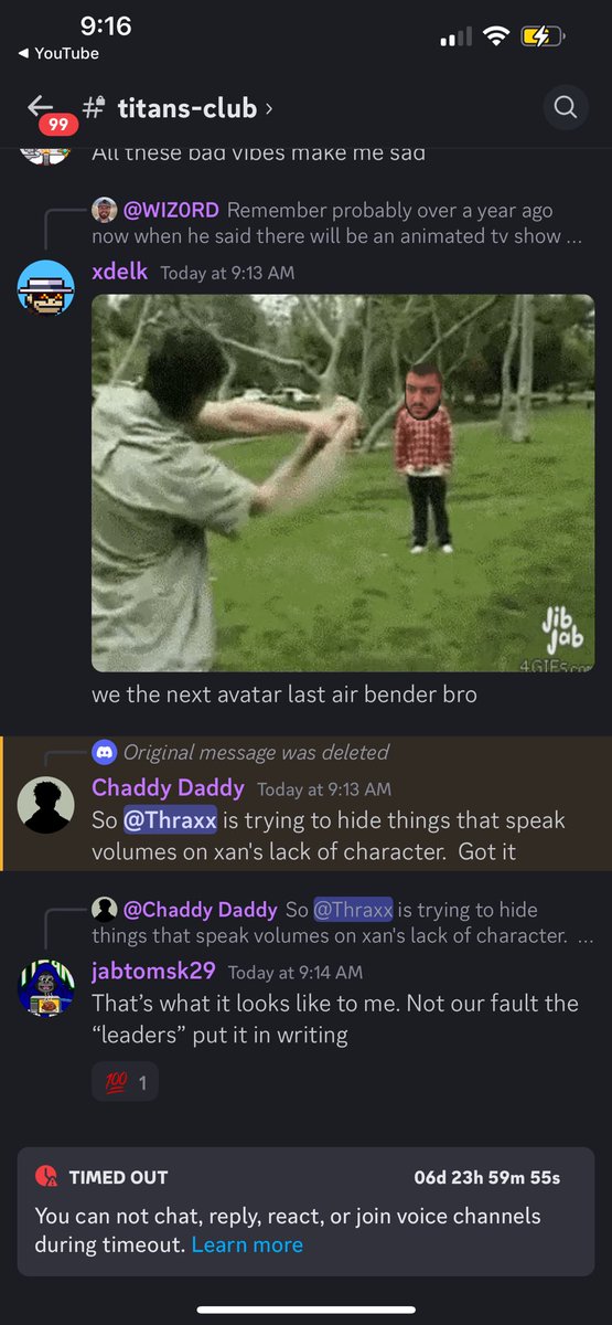 Here’s another post for the world to see from <a href="/SteadyStackNFT/">Steady Stack Scam/Rug Victims</a>. So the “leaders” get to say the most disgusting things ever. But the community members trying to show other investor’s get timed out! Did <a href="/zanshake/">Xan 🏆</a> get timed out for ACTUALLY BEING THE ONE WHO WROTE IT?!?  DISGUSTING