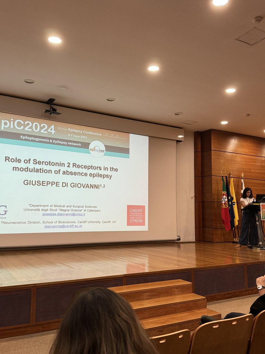 EpiEpiNet - Epileptogenesis & Epilepsy Network (@epiepinet) on Twitter photo Kicking off Symposium 1 - Epilepsies in #Childhood with <a href="/DiGiovanni_Gius/">Dr Giuseppe Di Giovanni</a> speaking on the โRole of #Serotonin 2 Receptors in the Modulation of #AbsenceEpilepsyโ.
With <a href="/SandraHVaz1/">Sandra H. Vaz</a> as session chair.
#Epic2024 Kicking off Symposium 1 - Epilepsies in #Childhood with <a href="/DiGiovanni_Gius/">Dr Giuseppe Di Giovanni</a> speaking on the โRole of #Serotonin 2 Receptors in the Modulation of #AbsenceEpilepsyโ.
With <a href="/SandraHVaz1/">Sandra H. Vaz</a> as session chair.
#Epic2024