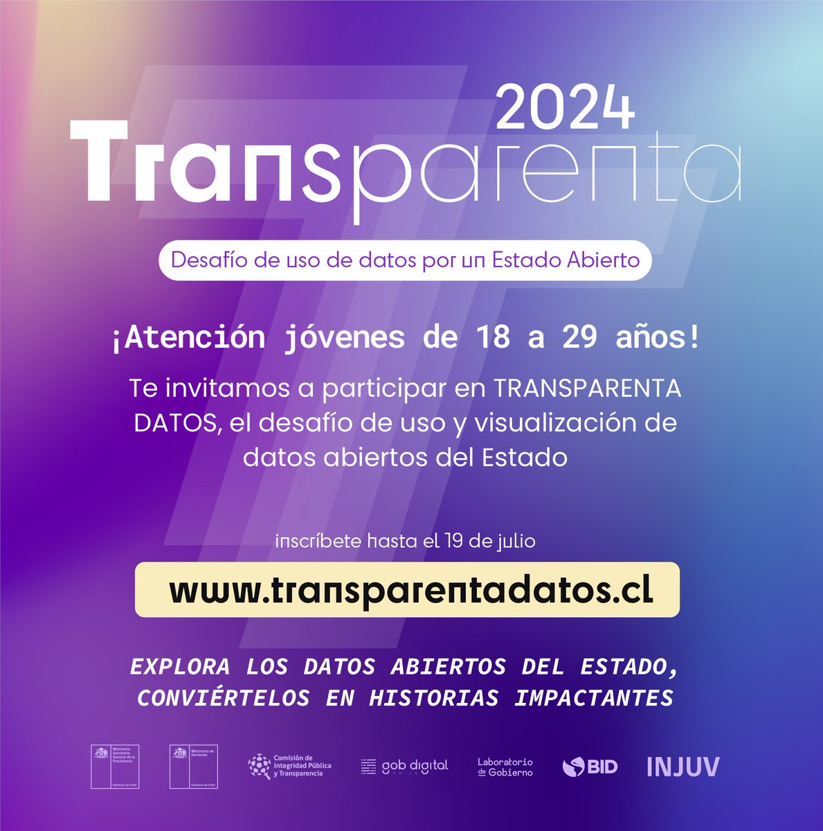 Integridad_gob's tweet photo. ¿Te interesan los #DatosAbierto ?

❗️Entonces no puedes perderte #TransparentaDatos 2024! Un concurso donde deberás usar los datos del Estado para contar una historia.

Y lo mejor: Si ganas, te vas a Brasil a participar en @ABRELATAM 😮

Postula ahora en https://t.co/mJzrubQOSY https://t.co/ddCI5ffEgO