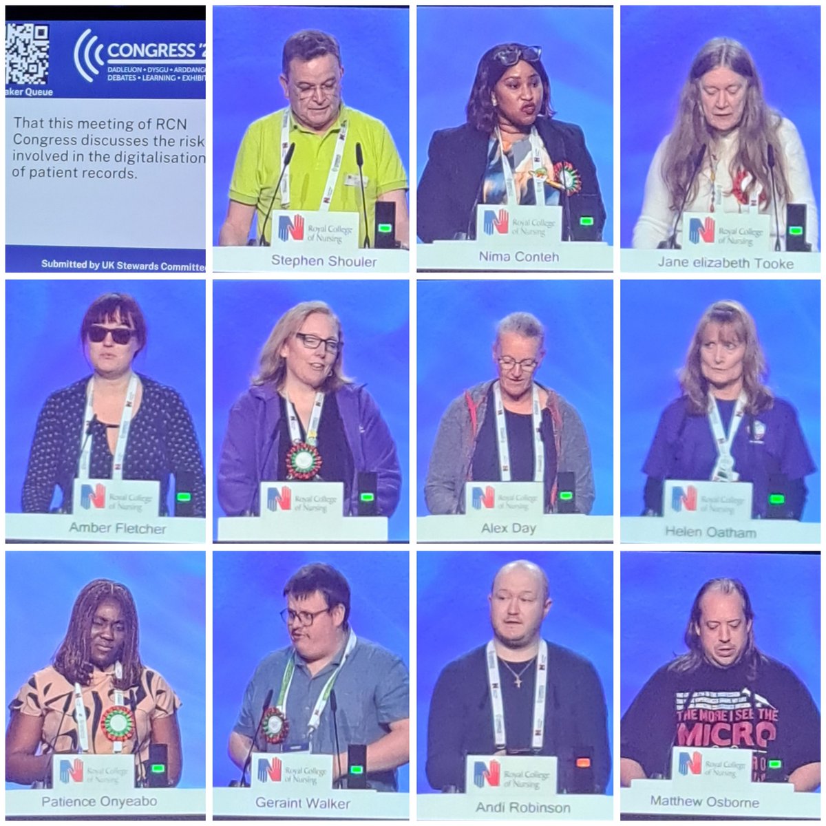 Mouseyali's tweet photo. @theRCN 
This meeting of RCN Congress discusses the risks involved in the digitalisation of patient records.

Fantastic discussion about the benefits and the risks

#rcn24 
@SouthEastRCN https://t.co/YB7xJXF5CM