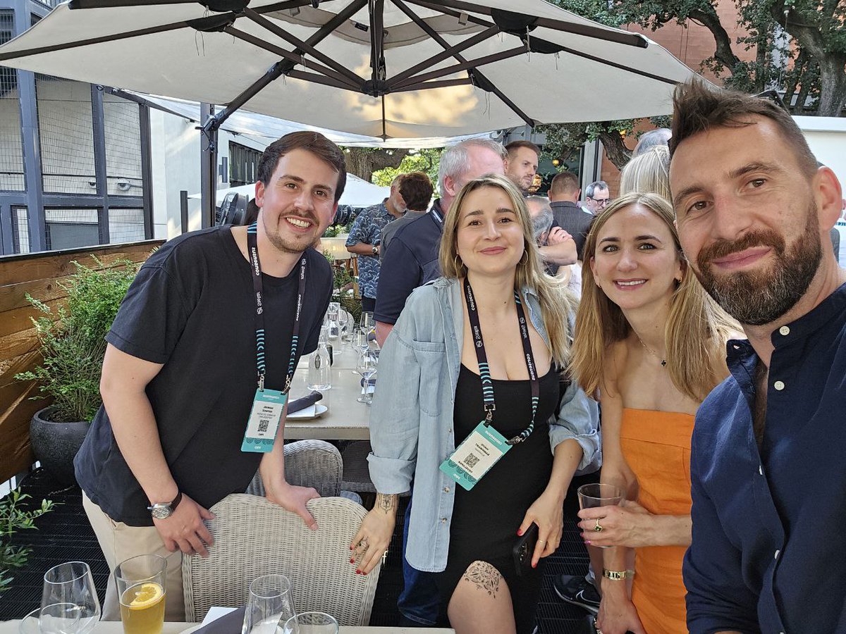 alephium's tweet image. 💥 What an awesome conference!

@MaudBannwart has met so many new faces &amp;amp; old friends...

After a busy time in Austin, we had to do a @consensus2024 appreciation thread!