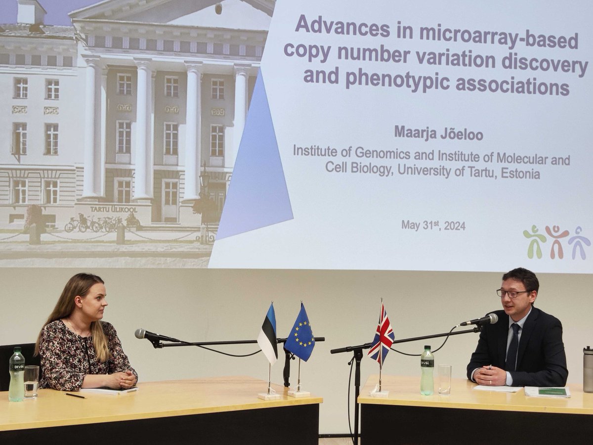 genomicstartu's tweet photo. And slightly delayed congratulations to Dr @MaarjaJoeloo &amp; her supervisors for her excellent work on #CNVs in @ESTbiobank and collaborative projects! https://t.co/jSzvbnj5J2