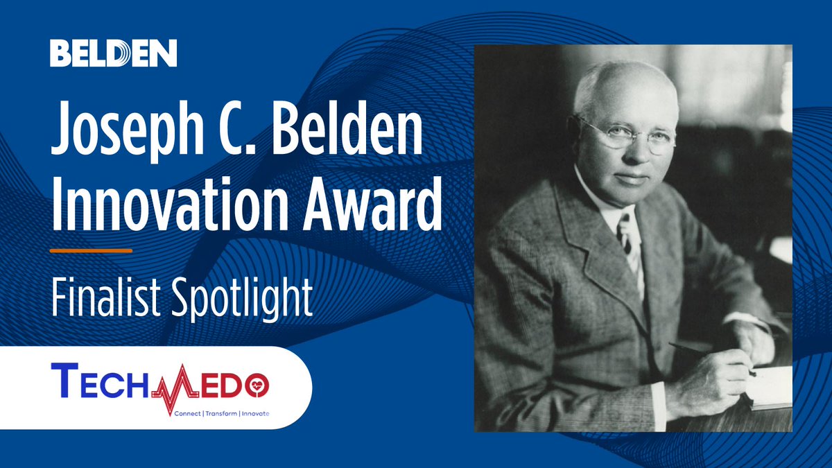 Belden Inc. (@beldeninc) on Twitter photo Cheers to <a href="/TechMedology/">TechMedology</a> for achieving finalist status in the running for the coveted #JoeBeldenAward! Click here and learn more about #TECHMEDO’s submission. Good luck, team TECHMEDO! bit.ly/4bhcAn0 #innovationaward #awardfinalists Cheers to <a href="/TechMedology/">TechMedology</a> for achieving finalist status in the running for the coveted #JoeBeldenAward! Click here and learn more about #TECHMEDO’s submission. Good luck, team TECHMEDO! bit.ly/4bhcAn0 #innovationaward #awardfinalists