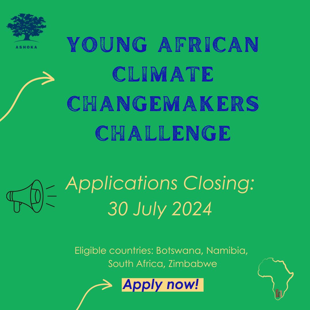 🌍✨ Happy World Environment Day! 🌿

We're inspiring young leaders to create a sustainable future. Our 'Young African Climate Changemakers' challenge invites 16-25 year-olds to share their climate solutions. 🌱💡 

🖇️  changemkrs.org/YACC-Challenge 
 #WorldEnvironmentDay