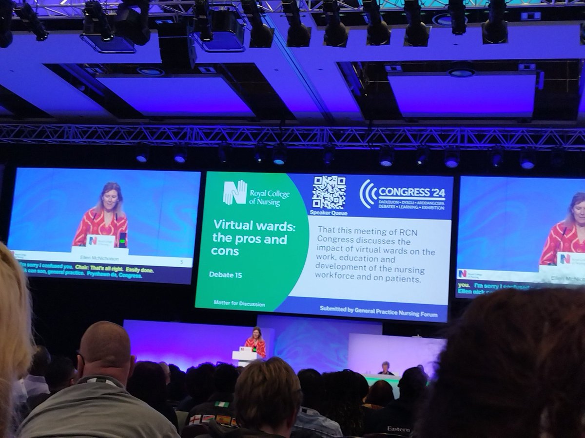 #RCN24 Virtual wards: the pros and cons
