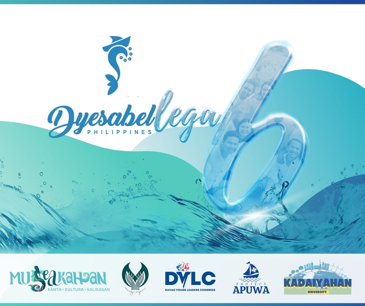 dyesabel_ph's tweet photo. The ocean is sealebrating @ProjectDyesabel 6th birthday today! 

June 5, 2024 is a special day as we celebrate World Environment Day and the 𝟔𝐭𝐡 𝐚𝐧𝐧𝐢𝐯𝐞𝐫𝐬𝐚𝐫𝐲 of Dyesabel Philippines. 🌊🩵🧜🏽‍♂️🧜🏽‍♀️

— a thread of our impact over the years!🧵 #DYESABELLegaSix (1/4) https://t.co/SVlxRKe9mH