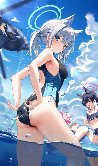 水着シロコ復刻めでたい 