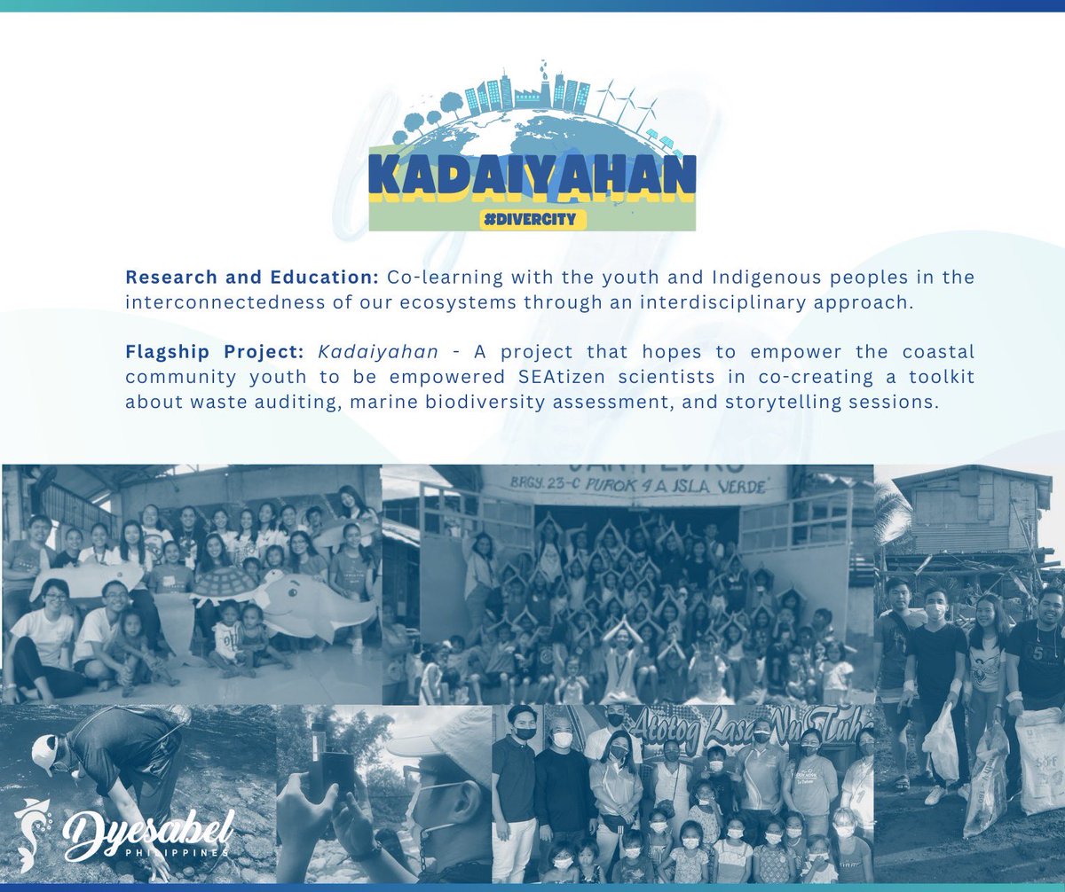 dyesabel_ph's tweet photo. continuation (3/4) — our flagship project over the years as we believe in a holistic approach to address pressing socio-environmental and political challenges led and participated by the Sama-Bajaus and the Filipino Youth 🌏🇵🇭 https://t.co/hnswHSclJ5