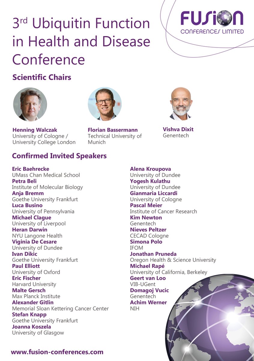 Walczak_Lab's tweet image. We are very much looking forward to being part of this year's @Fusion_Conf in Lisbon with an amazing list of speakers #Ubiq24 Hope to see many of you there!
