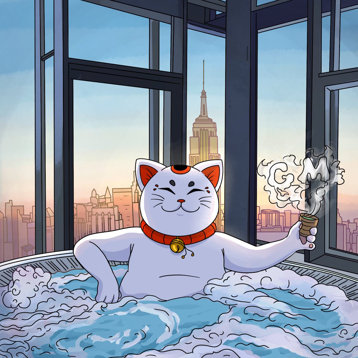 UnrevealedXYZ's tweet photo. the early hours have this magical way of promising us…

that today can be whatever we want it to be…

think of today as a blank slate, a new chapter just waiting to be written…

招き猫. $MANEKI 🐱 https://t.co/vFroUDRERA