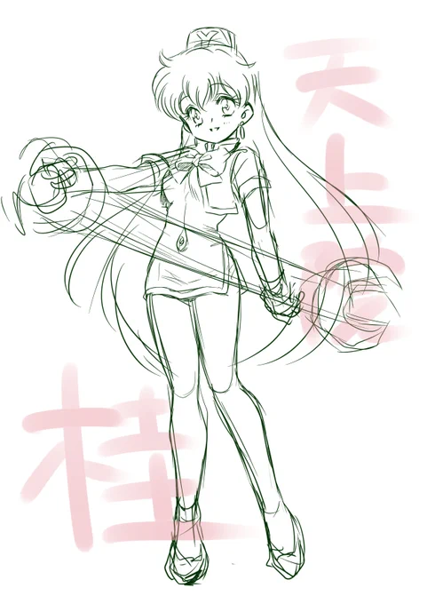 ほらもー好きな子の絵なら何枚でも描けるんよ・・・しゅき・・・ 