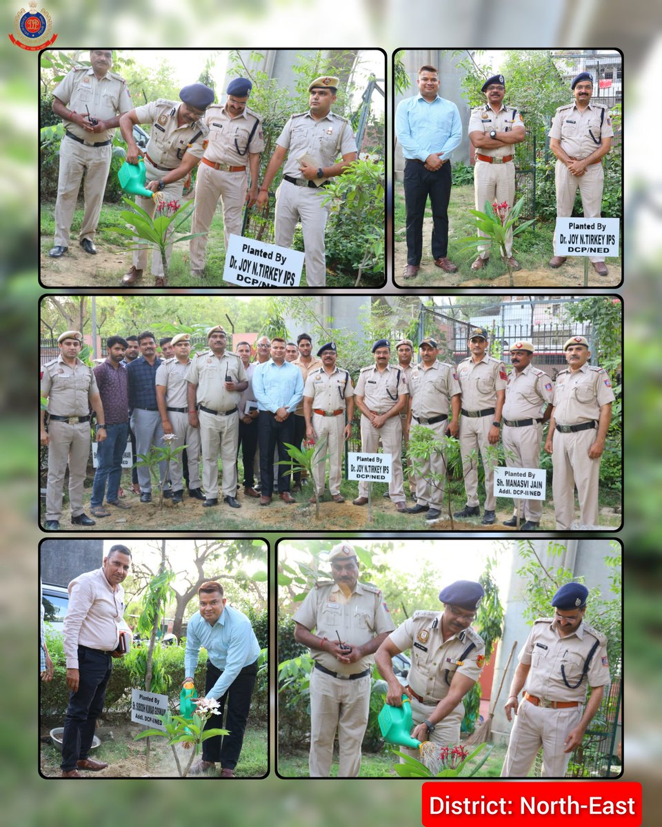 DCPNEastDelhi's tweet photo. On #WorldEnvironmentDay today-

Planting trees in DCP Office, Seelampur

“Our land. Our future. We are #GenerationRestoration.” https://t.co/eZeGvJhbQf