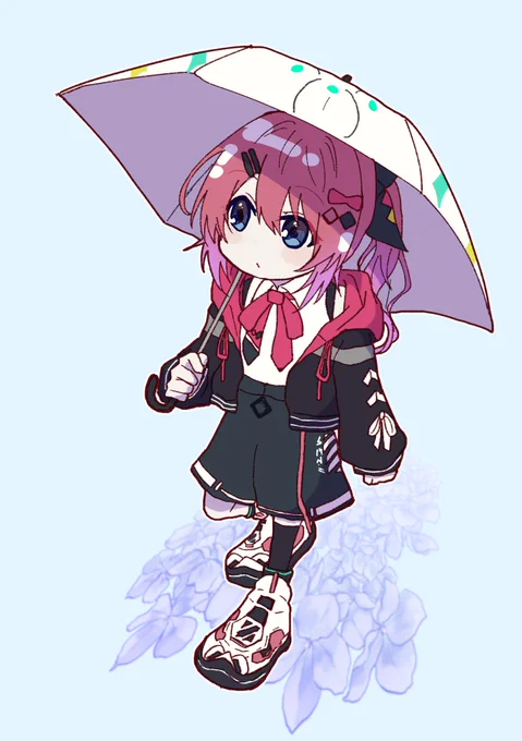 #もちめるあーと6月なので傘 