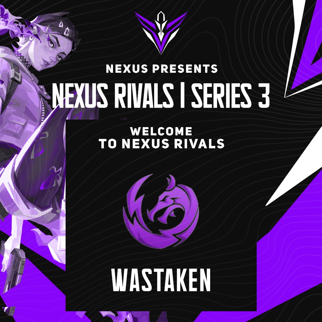 Welcome to Nexus Rivals Series 3, @WasTakenVal

<a href="/QuinnyWs/">QuinnyG</a>
<a href="/Blink__92/">Blink</a>
<a href="/JusTobiiii/">Tobi (ﾉ≧∇≦)ﾉ ﾐ ┻━┻</a>
<a href="/_Kapitol_/">Kapitol</a>

We can't wait to see your team in action! #NexusRivals