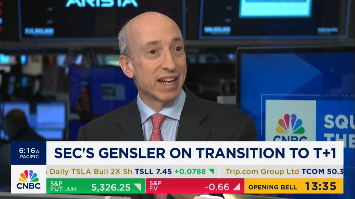 blockchaintpsht's tweet photo. .@SECGov Chair Gary Gensler appearing on CNBC (during HFS digital assets subcommittee hearing) says next step on ETH ETF approvals “will take some time” https://t.co/rGSFqZbTER