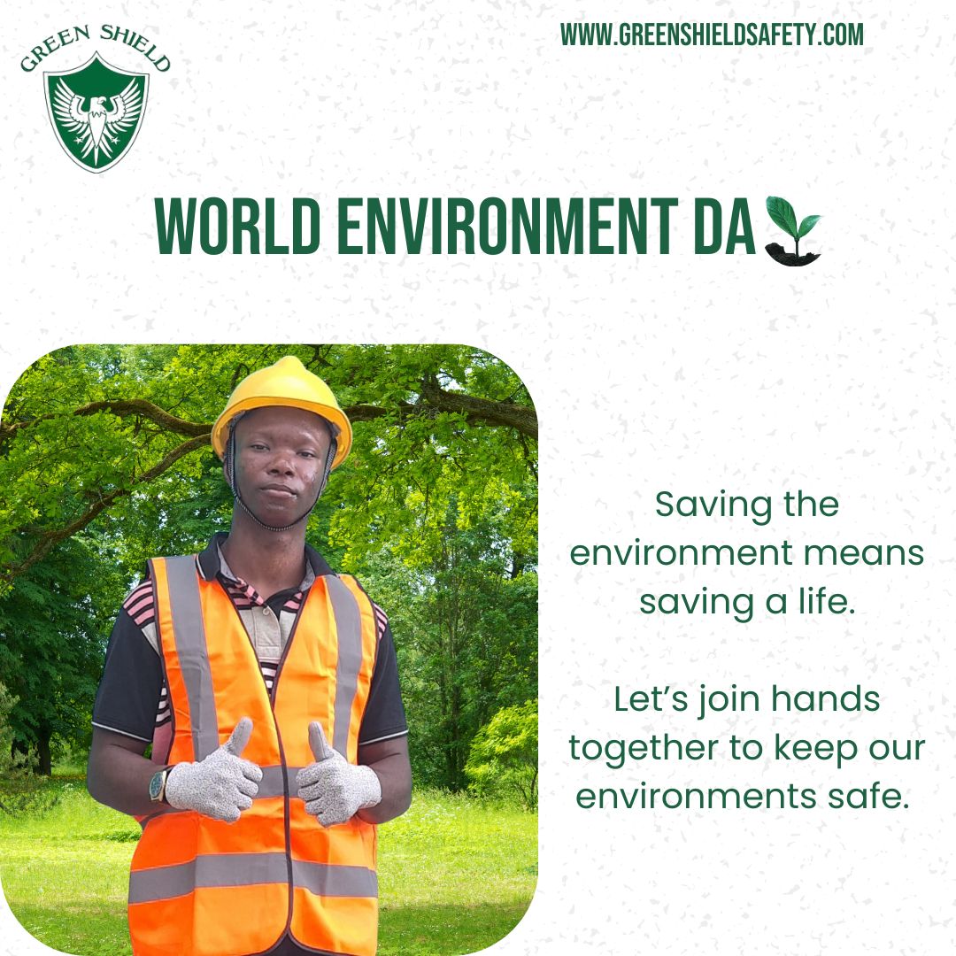 GreenShield12's tweet photo. Honouring our environment and striving for a sustainable future is the essence of celebrating World Environment Day.
Happy World Environment Day!
#WorldenvironmentDay #EcoFriendly #GoGreen #SaveTheEarth #SafetyFirst #WorkwearTech #ProtectPlanet #GreenShieldSafety #ThinkSafety https://t.co/NnOpCDpz9C