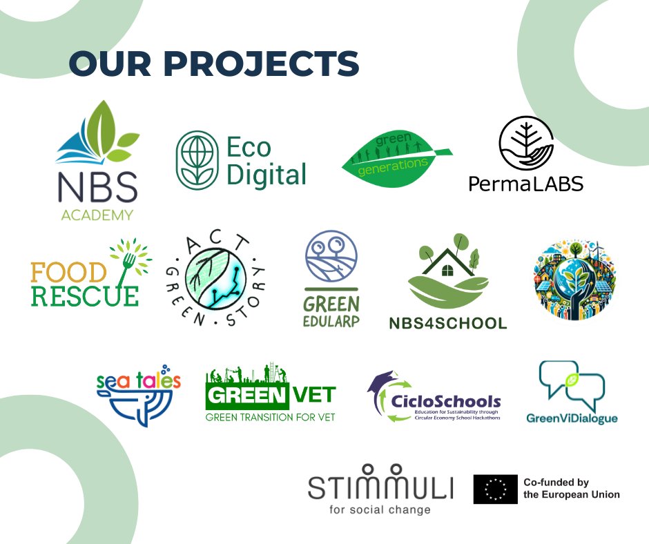🌿 World Environment Day! Today, let's take a moment to appreciate this incredible planet we call home. Stimmuli, through various Erasmus+ projects, on the field of Education for Sustainable Development promotes green &amp; 21st century skills. Take a look on: stimmuli.eu/projects/