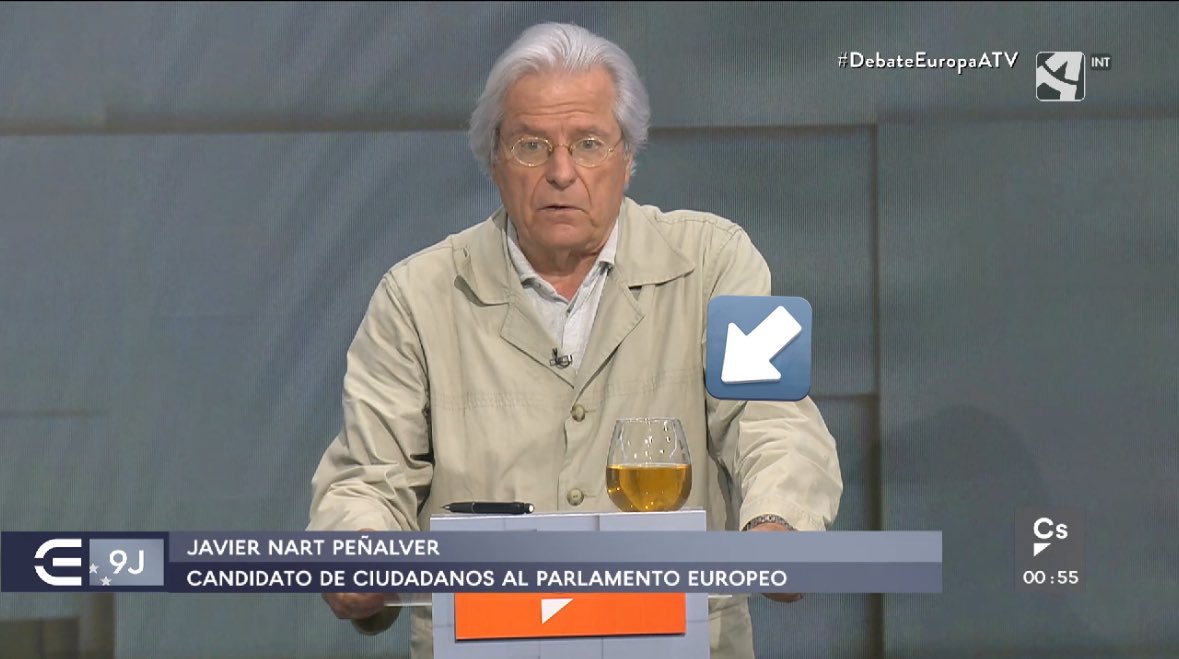 Brutal Javier Nart en el #DebateEuropaATV

Honor al #CañasTeam