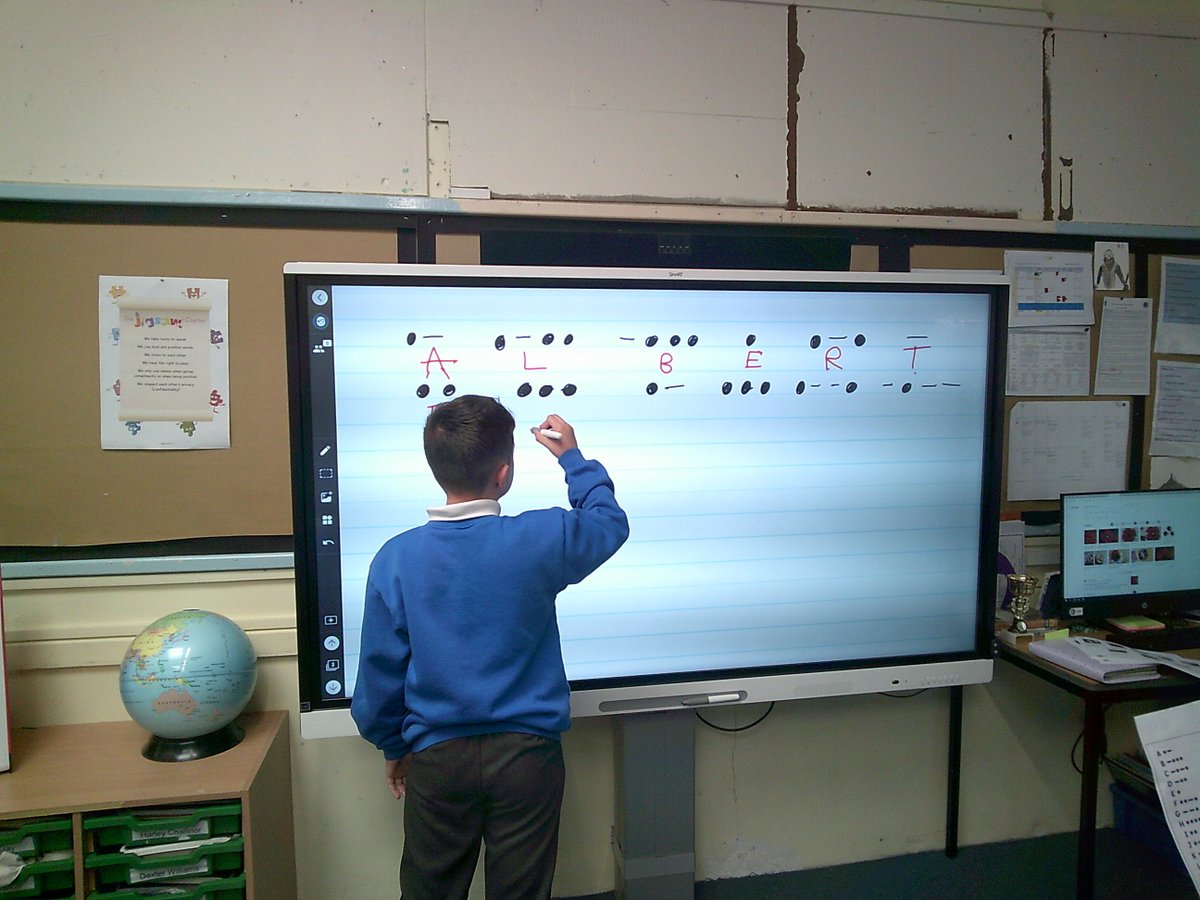 AshfordHillPS's tweet photo. Today we have been learning how morse code was used during the war. We then made up our own messages to decipher. #DDay #PrimaryLearning #History https://t.co/XAIcCAuy3x