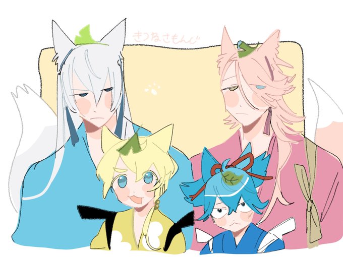 「fox ears japanese clothes」 illustration images(Latest)