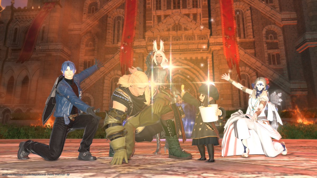 tamama_ff14's tweet photo. 今日はCWLSに入って下さったメンバーさんと顔合わせを兼ねてルレ回してきましたー\( ´ω` )/
これからも子育ての合間合間で色々遊べたらいいなー、とっても楽しかった！

 #FF14  #FF14  #CWLS  #dmol https://t.co/DR9Jz0sspu