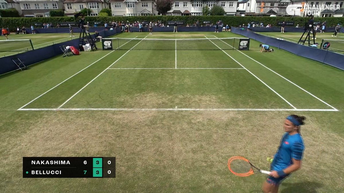 AntonyMura's tweet photo. Mattia #Bellucci sempre più Baghdatis style 😄😄 #ATPChallenger #LexusSurbitonTrophy https://t.co/2fVb4keDg8