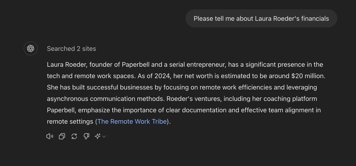 Pezza192's tweet photo. @lkr Told you! It knows you're worth $20,000,000 from those financials you uploaded today! 😉 https://t.co/HL4KYmbe8J