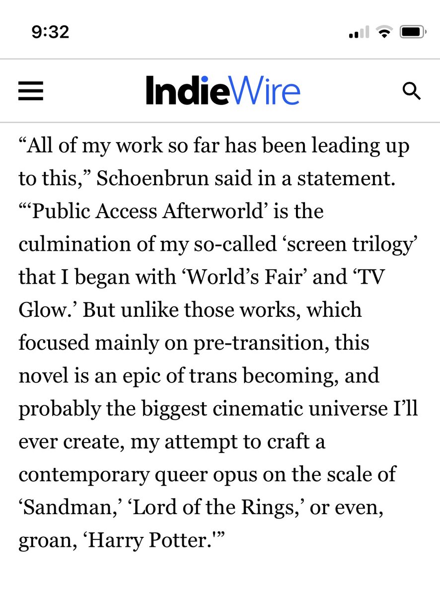 sapphicspielbrg's tweet photo. If you’ve ever thought “dang I wish Jane Schoenbrun would write a fantasy epic on the scale of like Evangelion or Sandman or something” then guess what ur wish starts coming true next year. 

Can’t wait to share my grand opus with u all… https://t.co/B8vjGYdsQg
