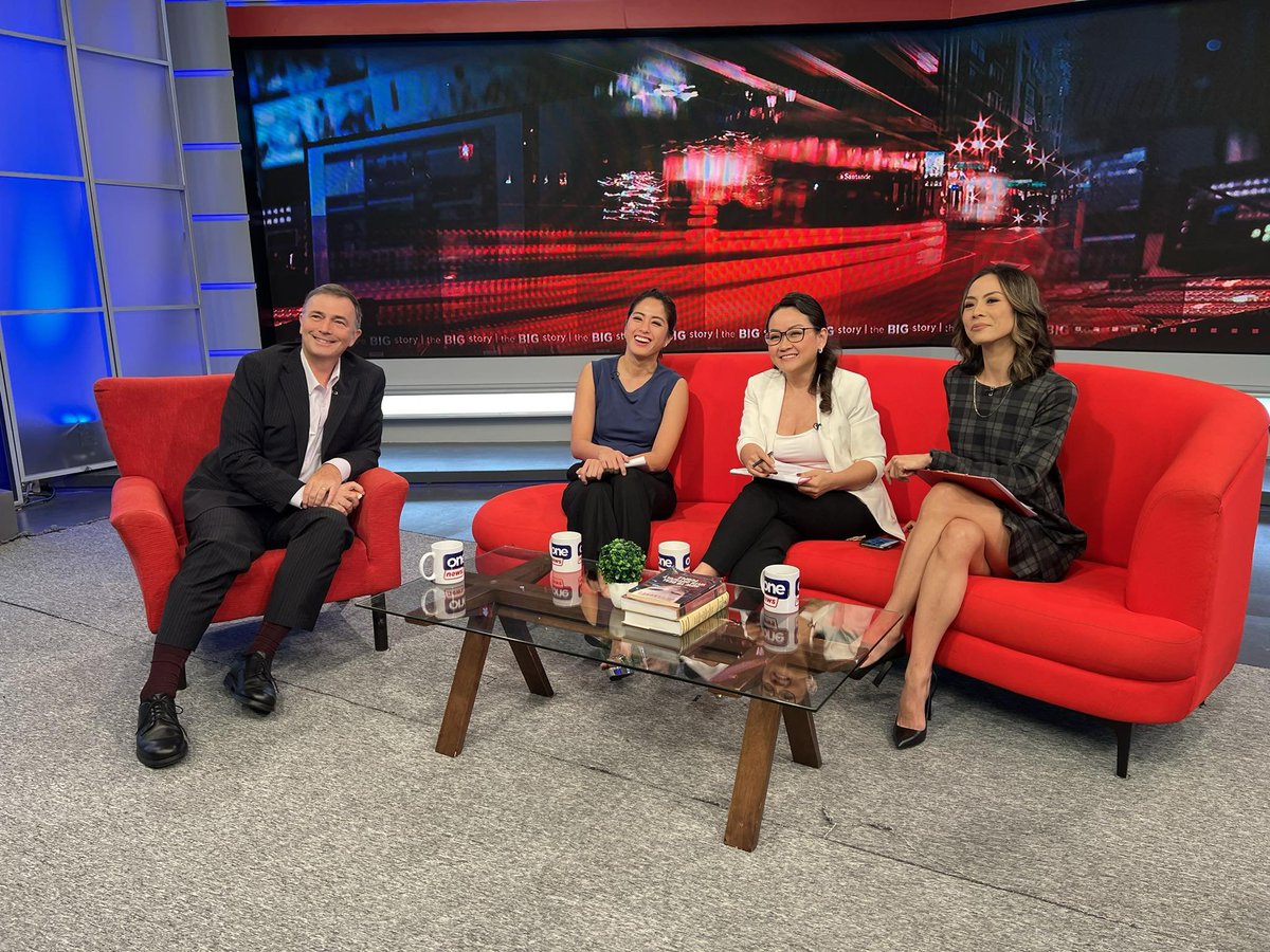 Had a great chat with <a href="/gretchenho/">Gretchen Ho</a>, <a href="/shawnyao/">Shawn Yao</a> and <a href="/ReggieLay/">Regina Lay</a> on <a href="/News5PH/">News5</a>'s The Big Story this evening.
youtube.com/live/1I7Afbxx1…